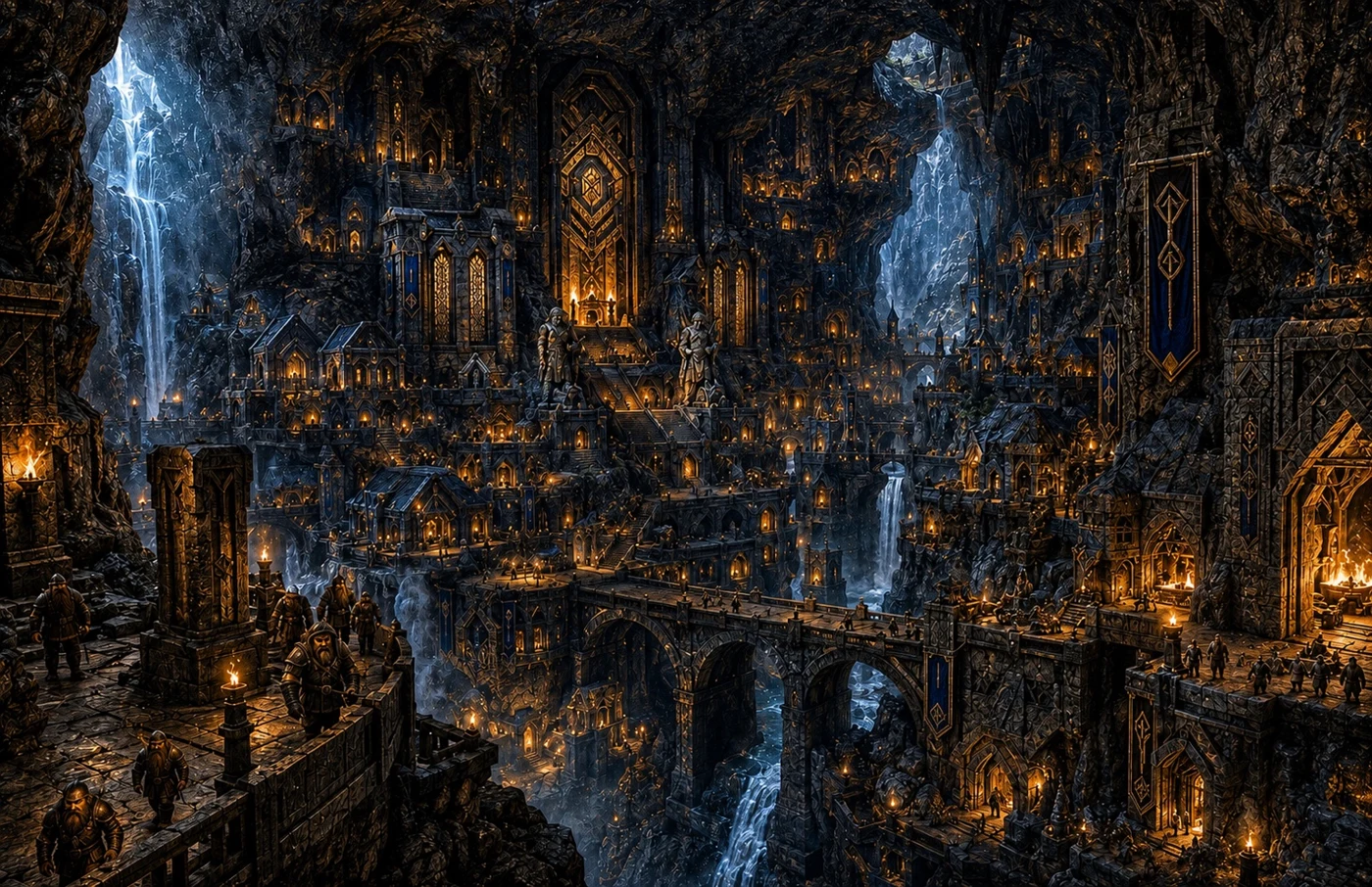Ilustración del reino de Khaz-Dûram