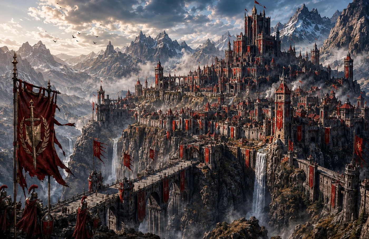 Ilustración del reino de Valkaron
